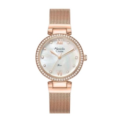 Alexandre Christie ALCW2754LHBRGMS Analog Stainless Steel Women Watch